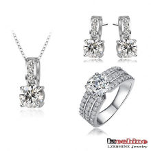 Pendant Earrings Ring Sets Bijour (CST0022-B)